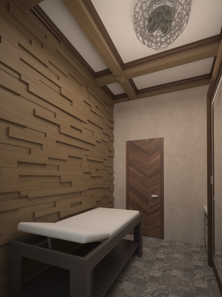 Дизайн-проект хамама и массажного кабинета