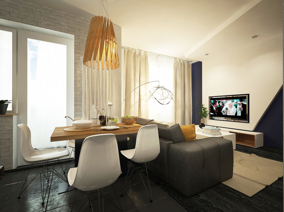 Дизайн однокомнатной квартиры.