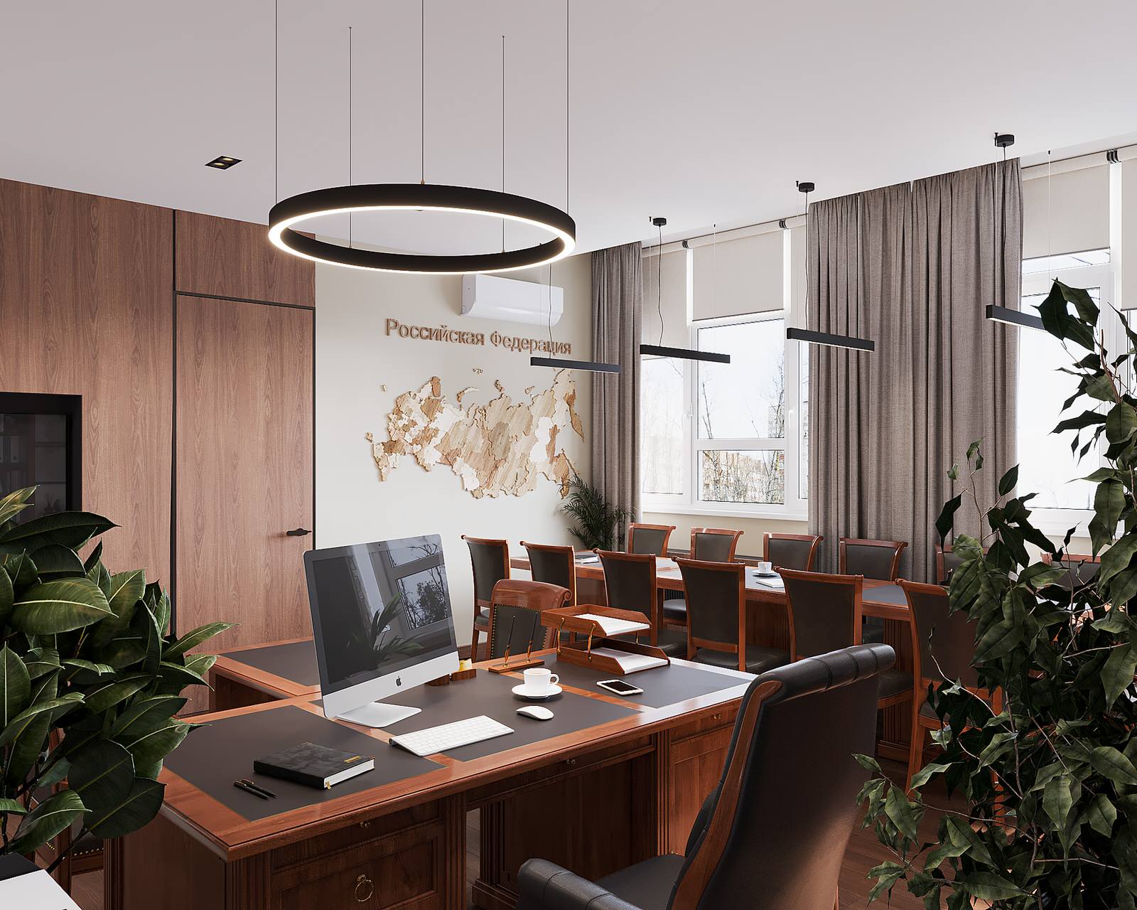 Проект интерьеров офиса, г. Ростов-на-Дону, 290 кв.м./в стадии реализации/