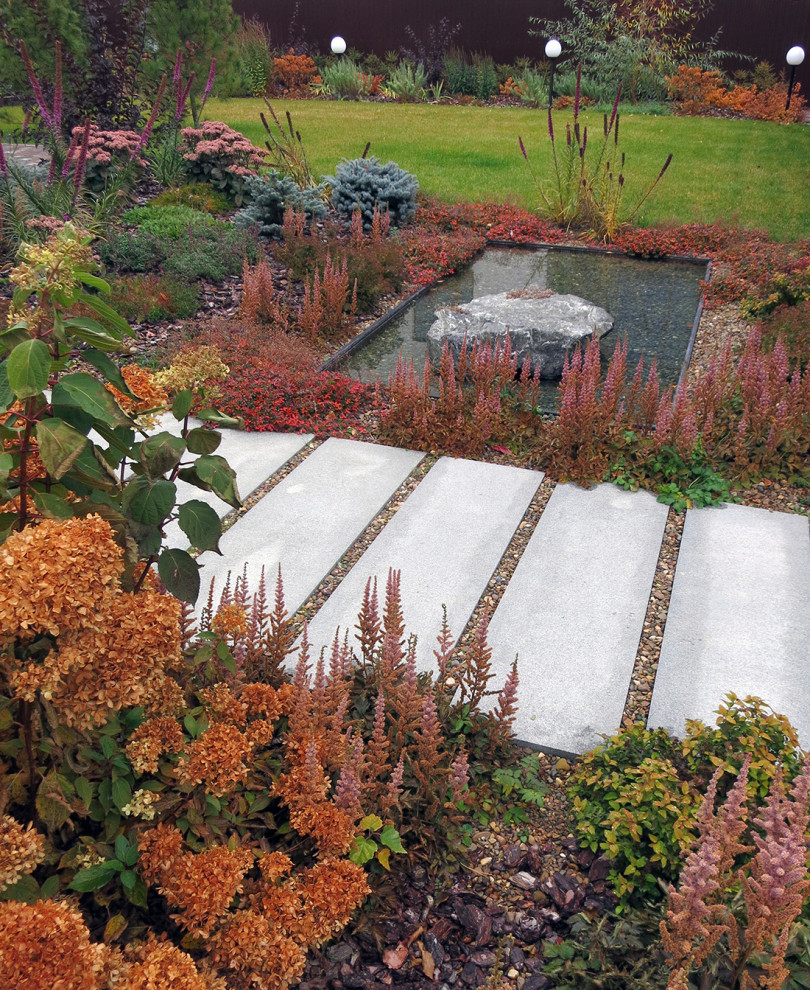 Руст и поперечно исчерченная дорожка