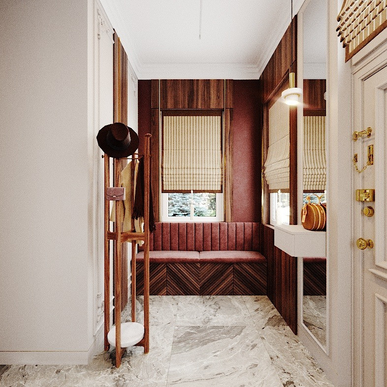 Изысканность загородного дома в смешанном стиле Ар Деко и Американской классики