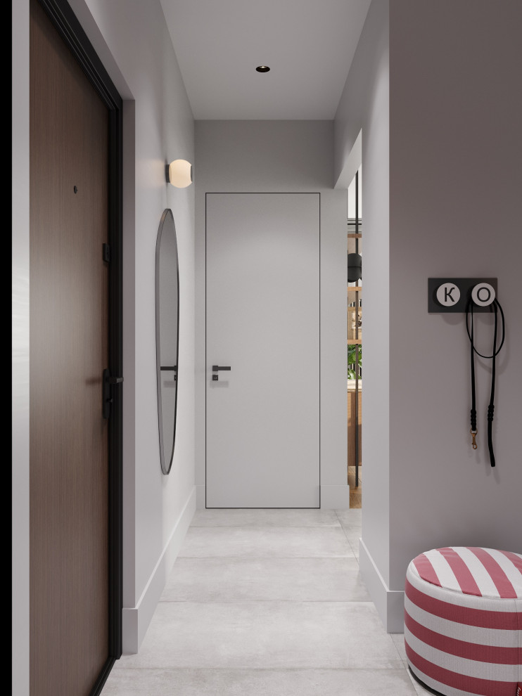 Интерьер квартиры 70 м2 в ЖК NOW