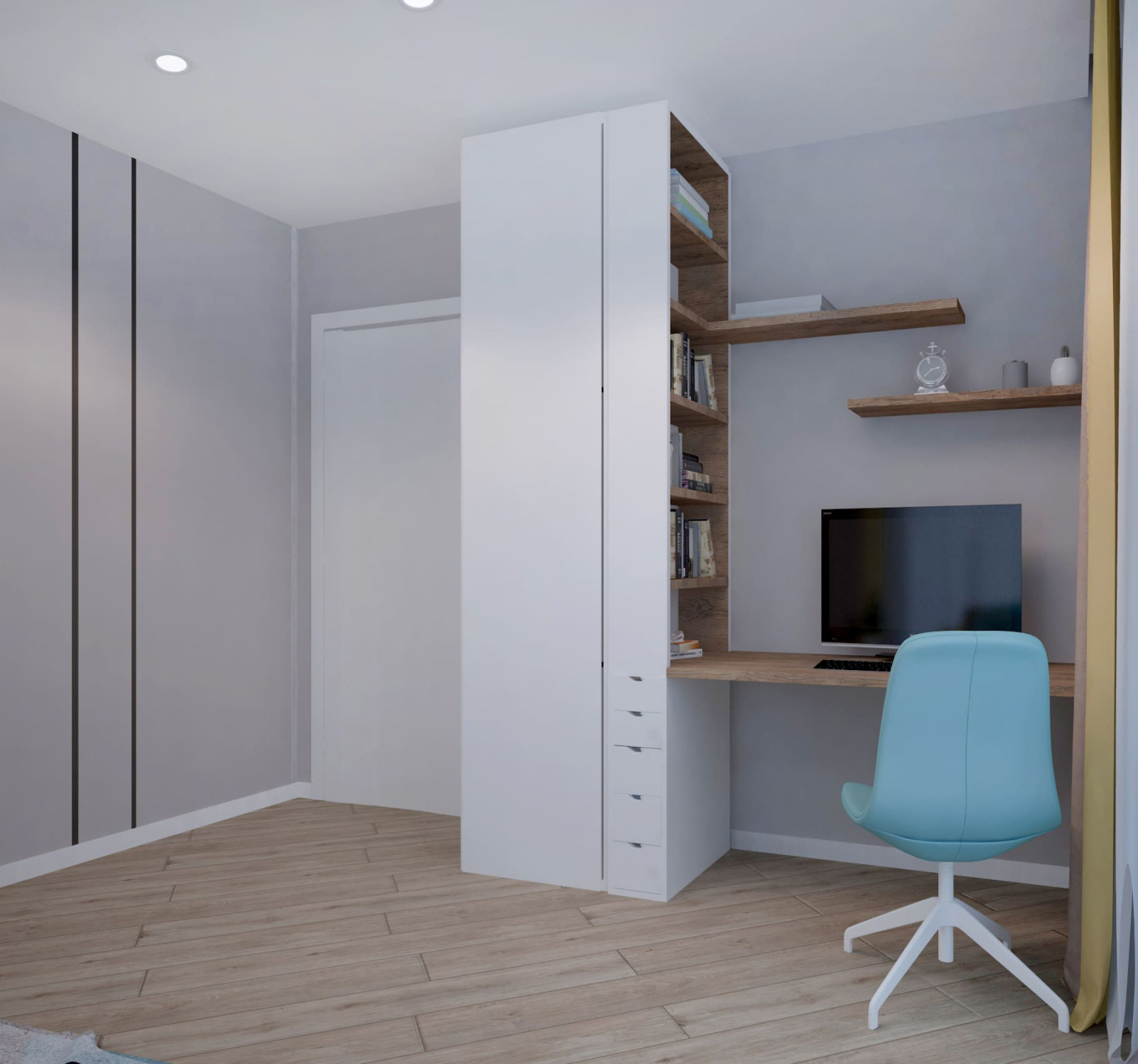 Солнечные гостиная и детская