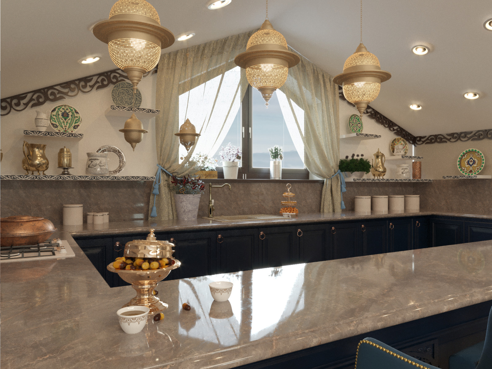 Казахская комната