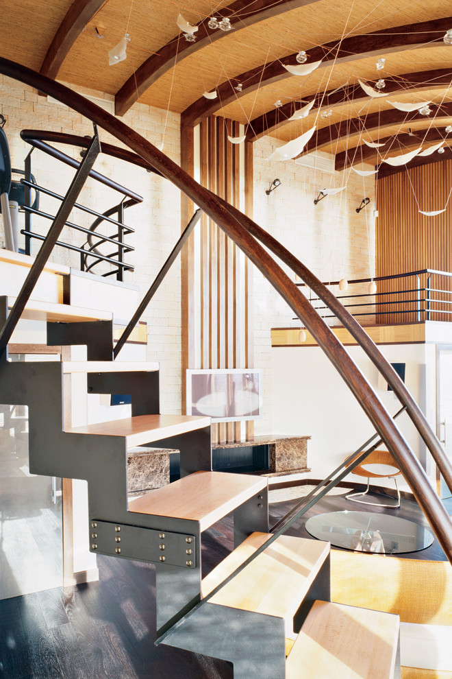 ТРЕХУРОВНЕВЫЙ ПЕНТХАУС В СОВРЕМЕННОМ СТИЛЕ