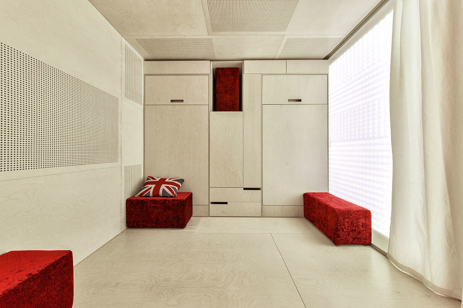 раскладывающаяся комната (сделано для программы "Квартирный Вопрос")