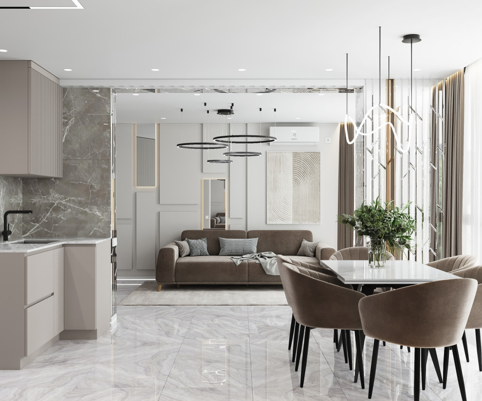 Дизайн квартиры сложной планировки