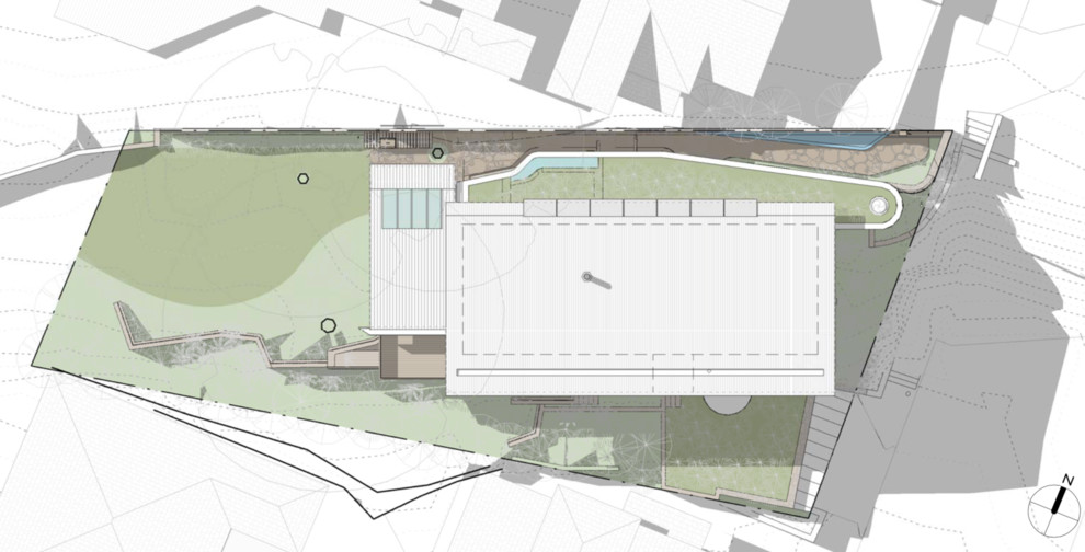 Houzz Австралия: Дом под эвкалиптами с видом на долину