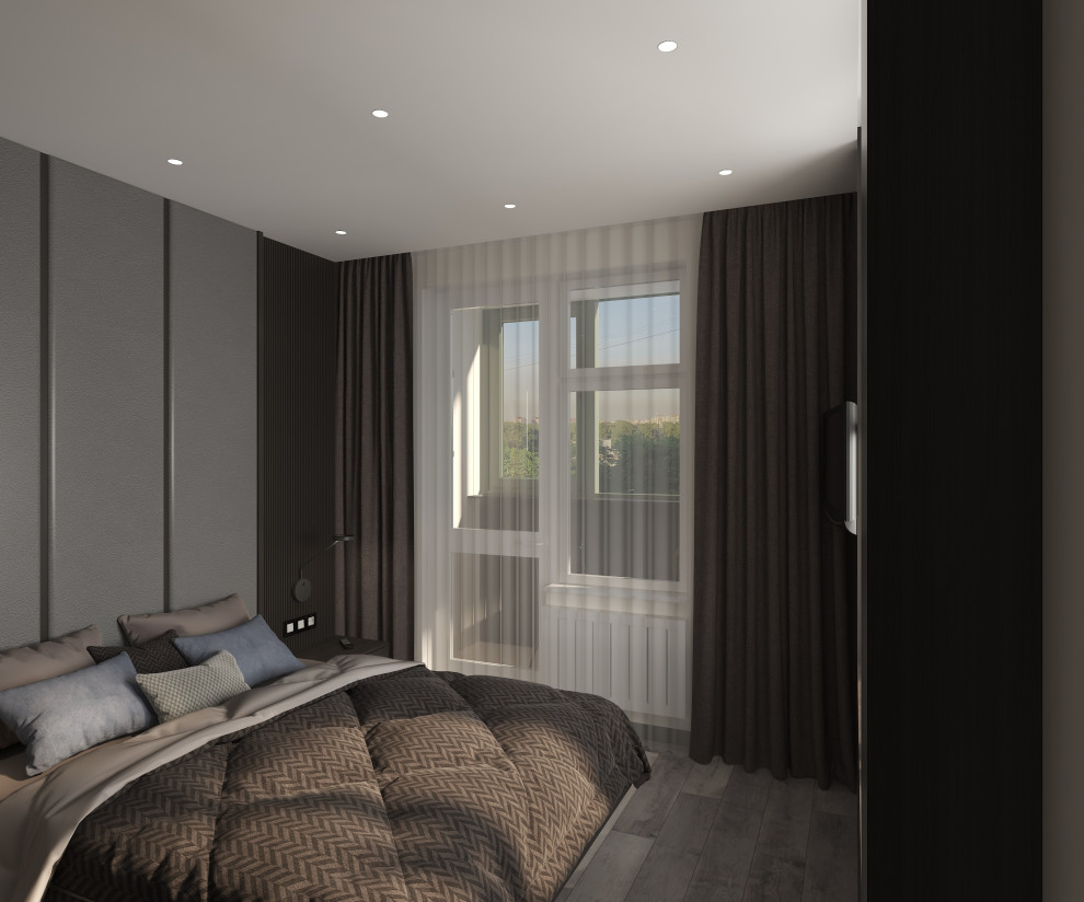 Дизайн-проект однокомнатной квартиры