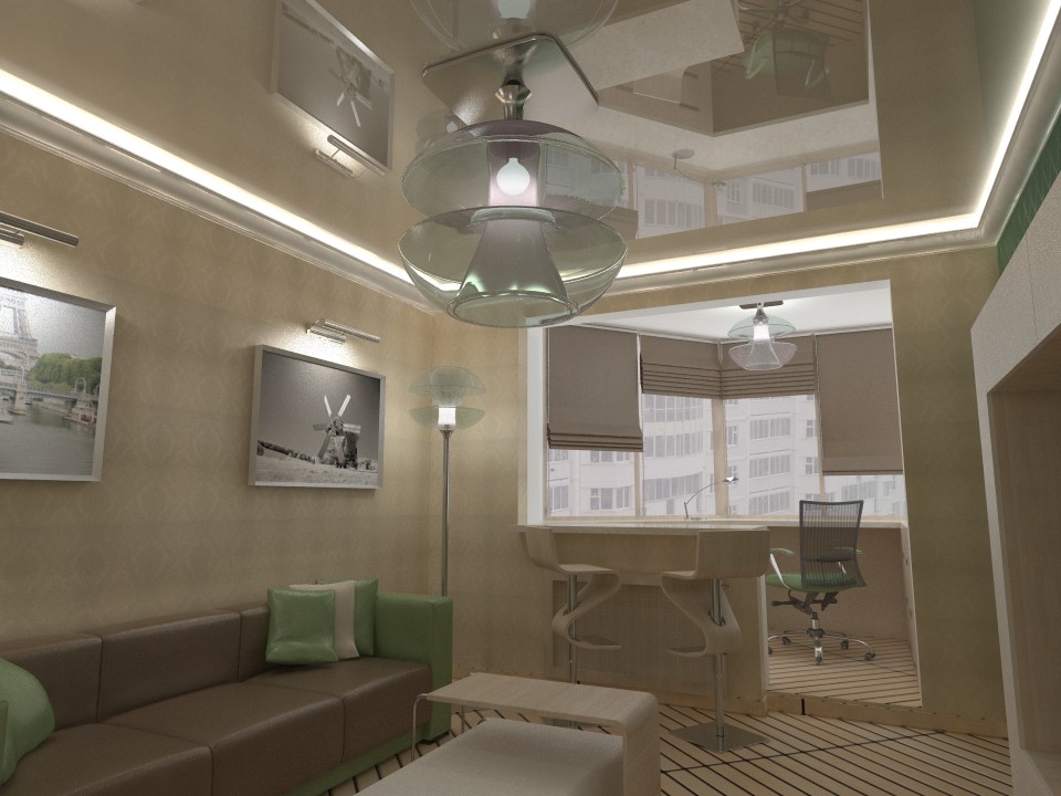 Small flat in Moscow region