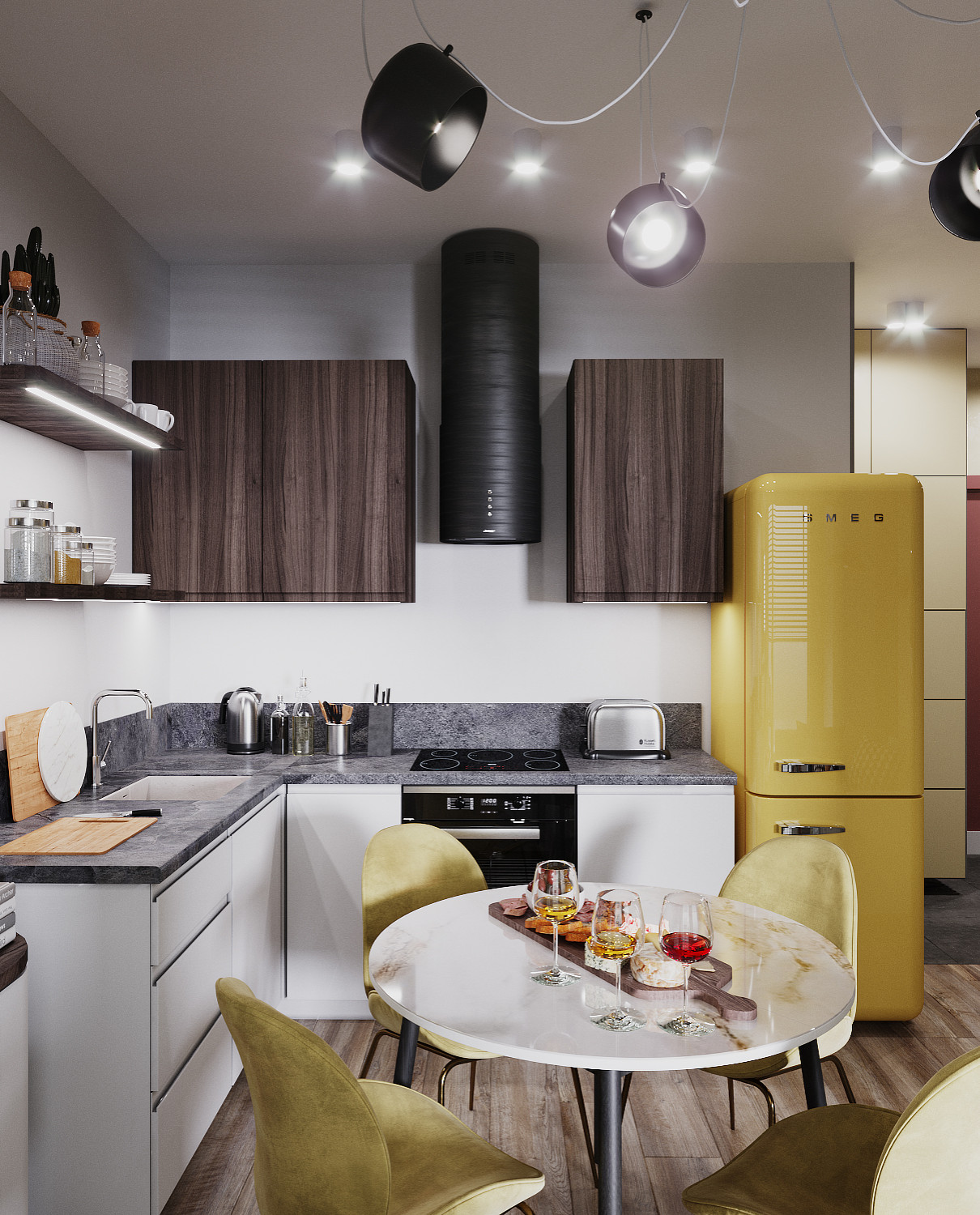 в центре Москвы маленькая, но очень уютная