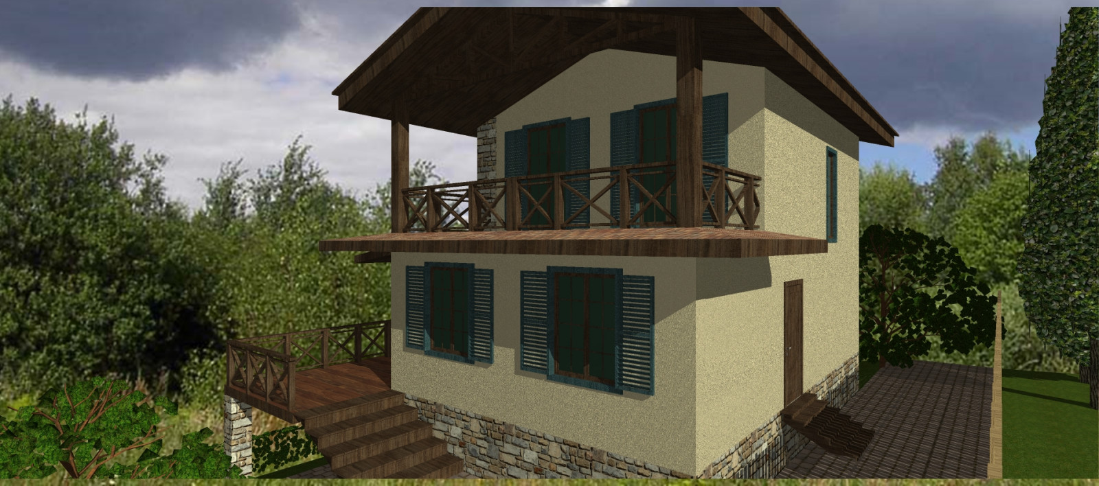 Дом В Красной Поляне