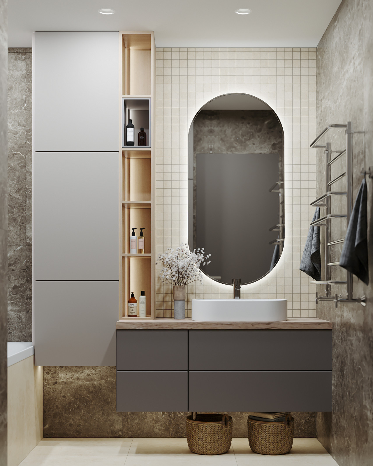 Трехкомнатная квартира на Римской