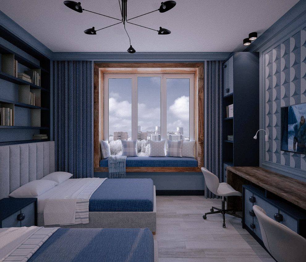 Обложка проекта: детская комната в ЖК Столичный