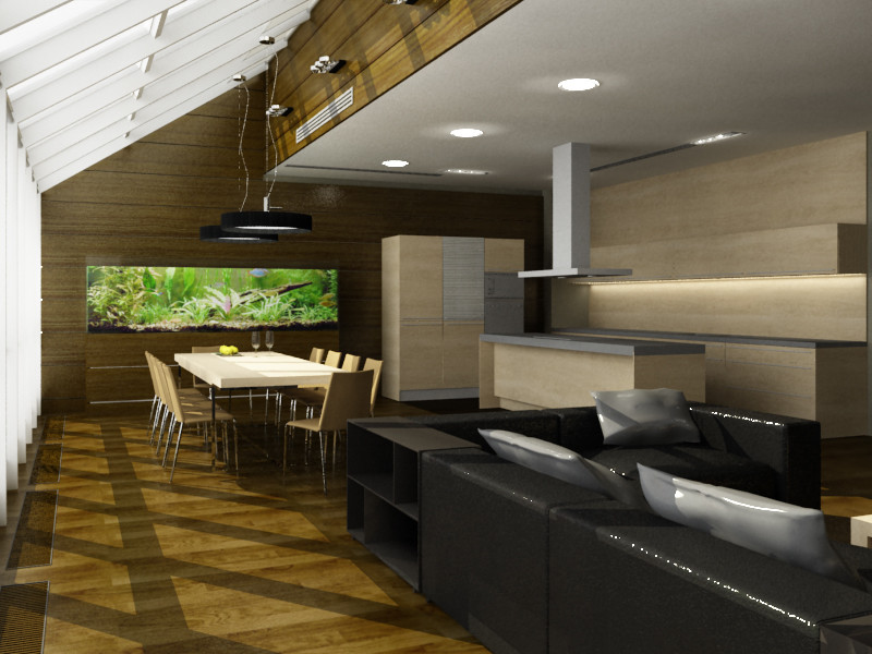 Обложка проекта: Реализованный проект квартиры на крестовском