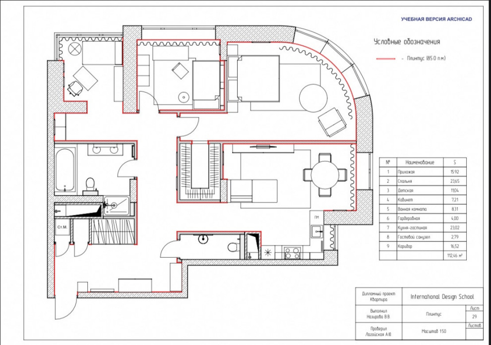 Обложка проекта: Квартира в Сколково (ST-Moritz)