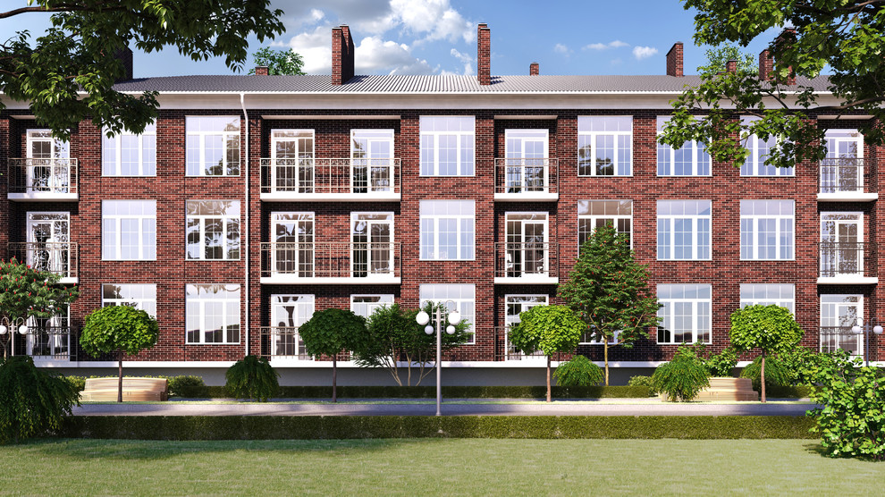 Визуализация многоквартирных домов