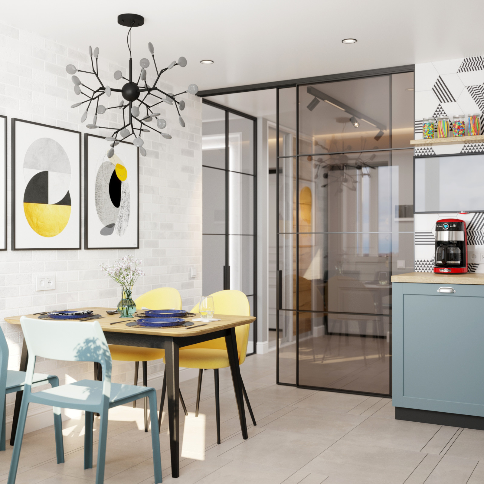 Обложка проекта: Однокомнатная квартира