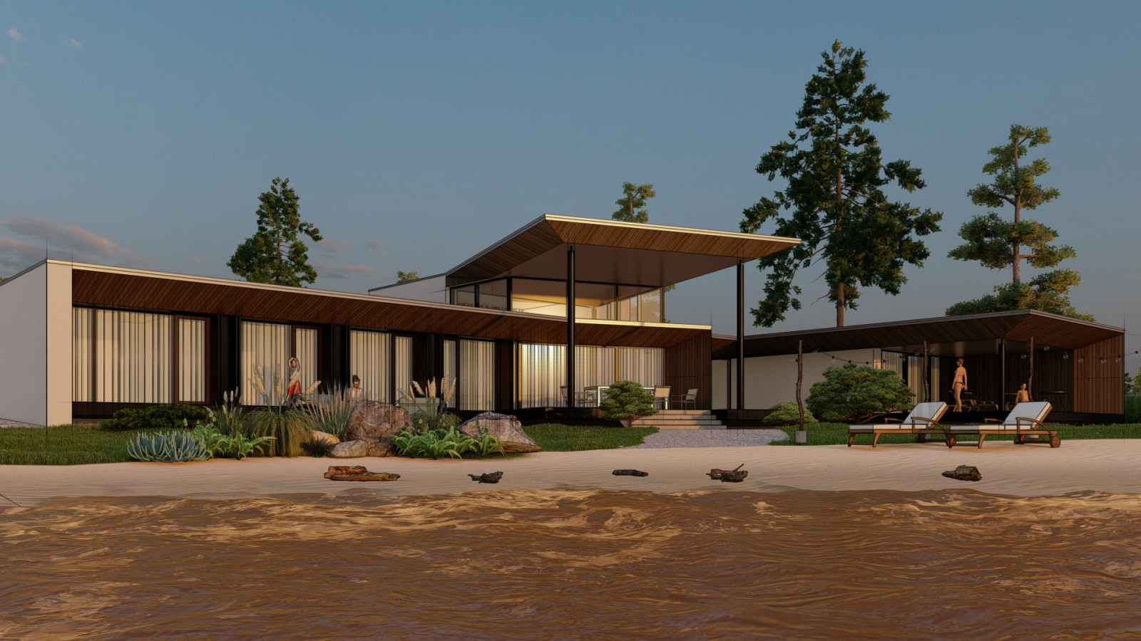 Обложка проекта: Роскошная дача на реке Мёша