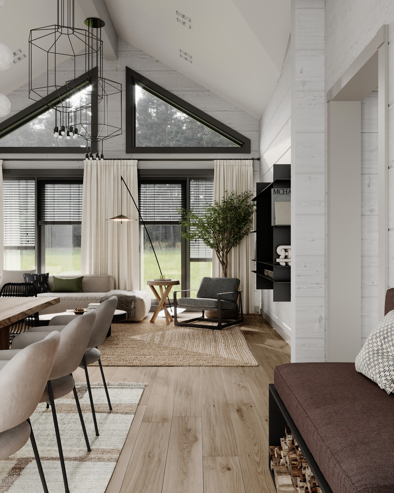 Разработка дома-образца для выставки загородной недвижимости Open Village