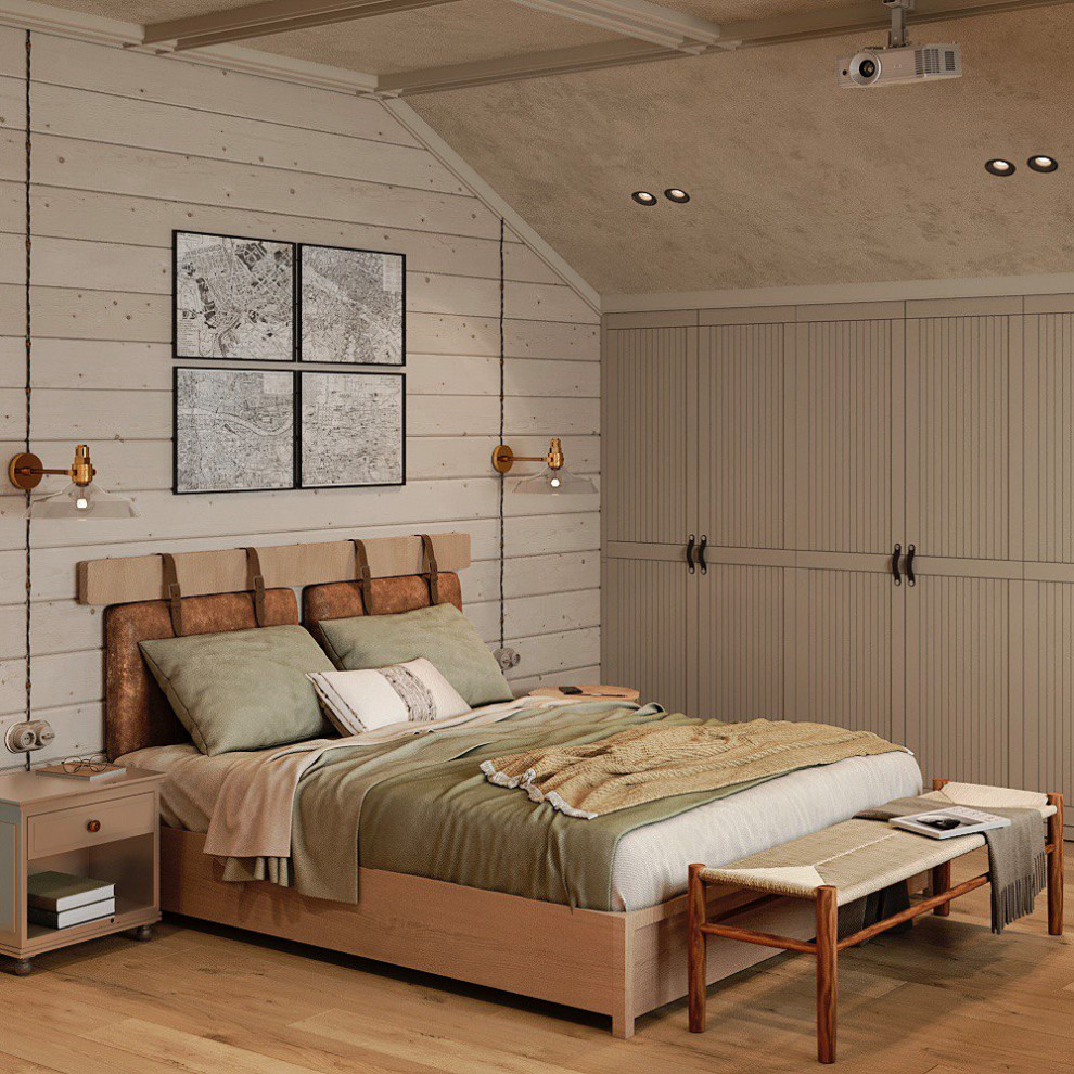 Загородный дом на озере, 230 м2