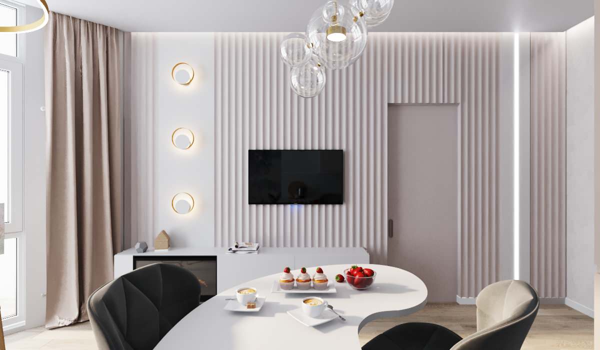 Интерьер квартиры в Геленджике