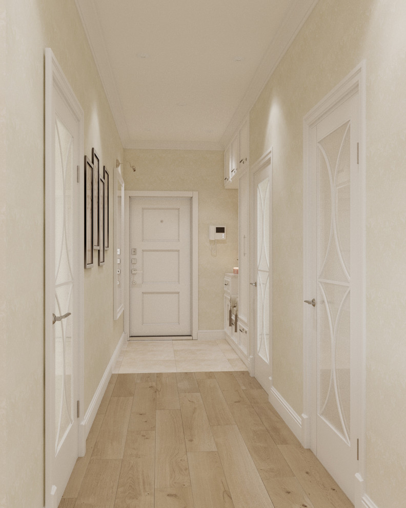 Современная классика в пастельных тонах. ЖК Рассказово, 100 кв.м.