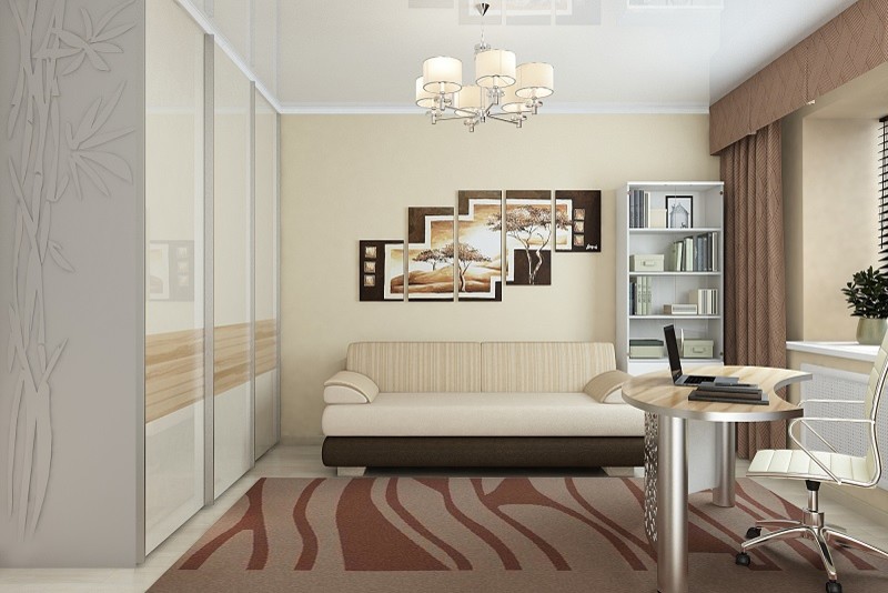 Обложка проекта: КАБИНЕТ В КВАРТИРЕ