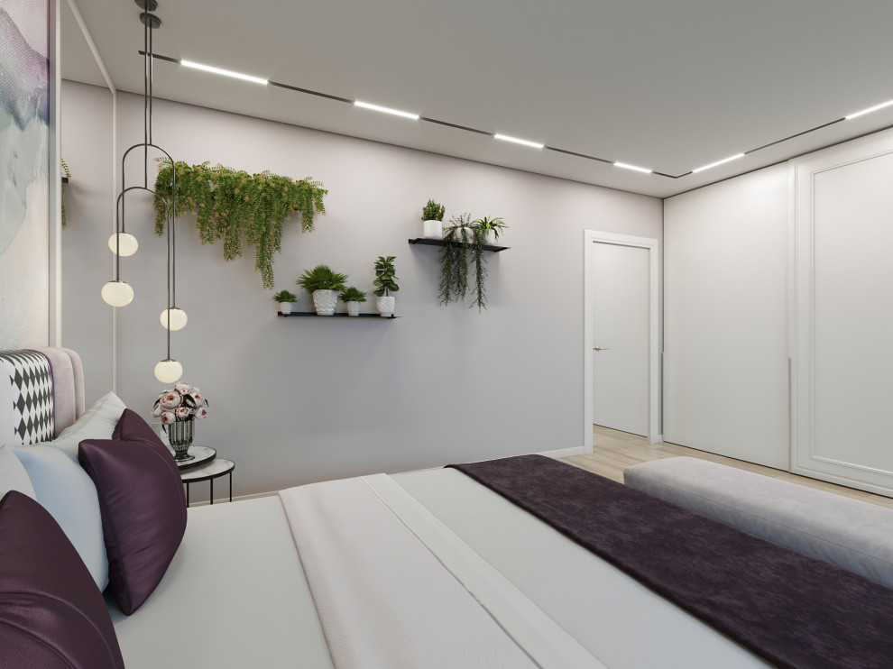 Зелёная спальня