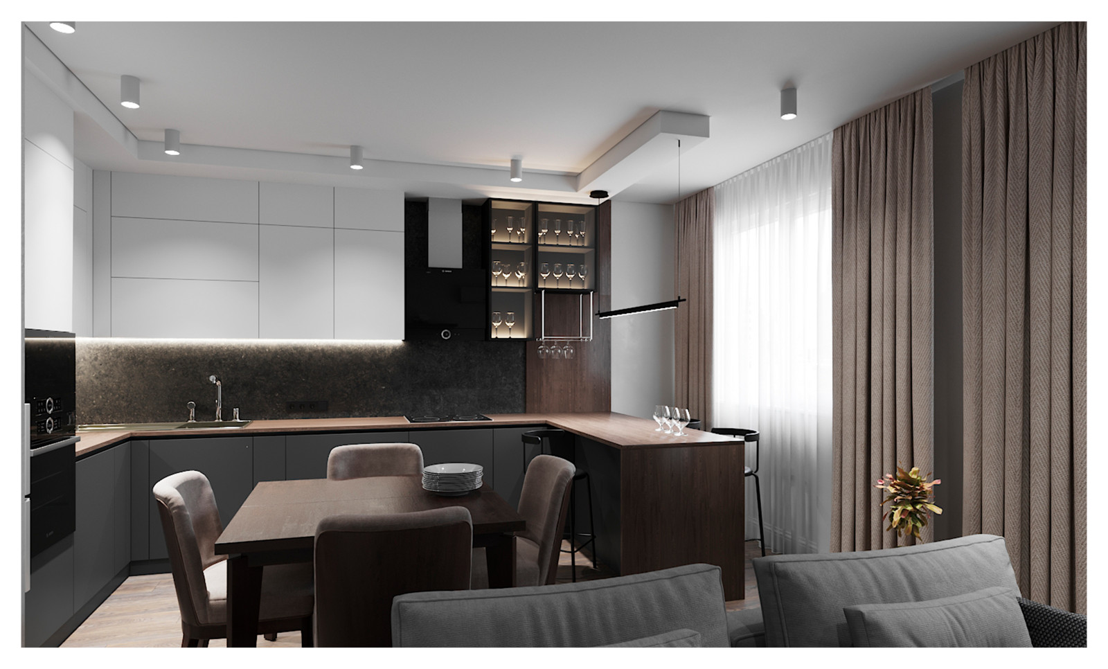 Обложка проекта: квартира 70 кв. м.