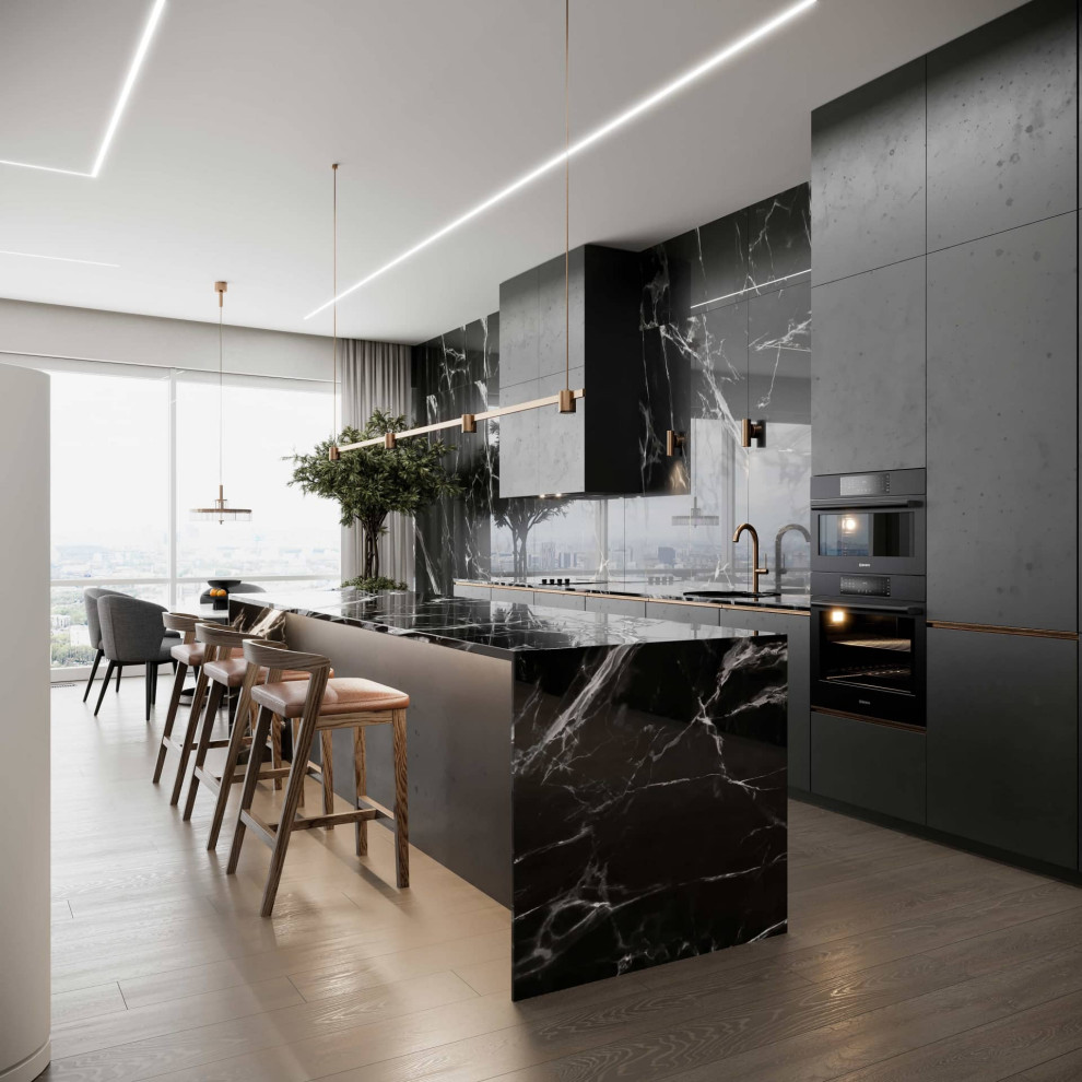 Дизайн и ремонт квартиры в ЖК «Кутузовская Ривьера» — Космос в городе