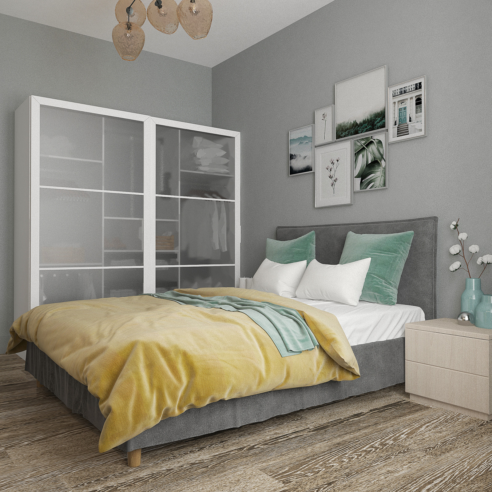 Обложка проекта: Квартира для молодой пары