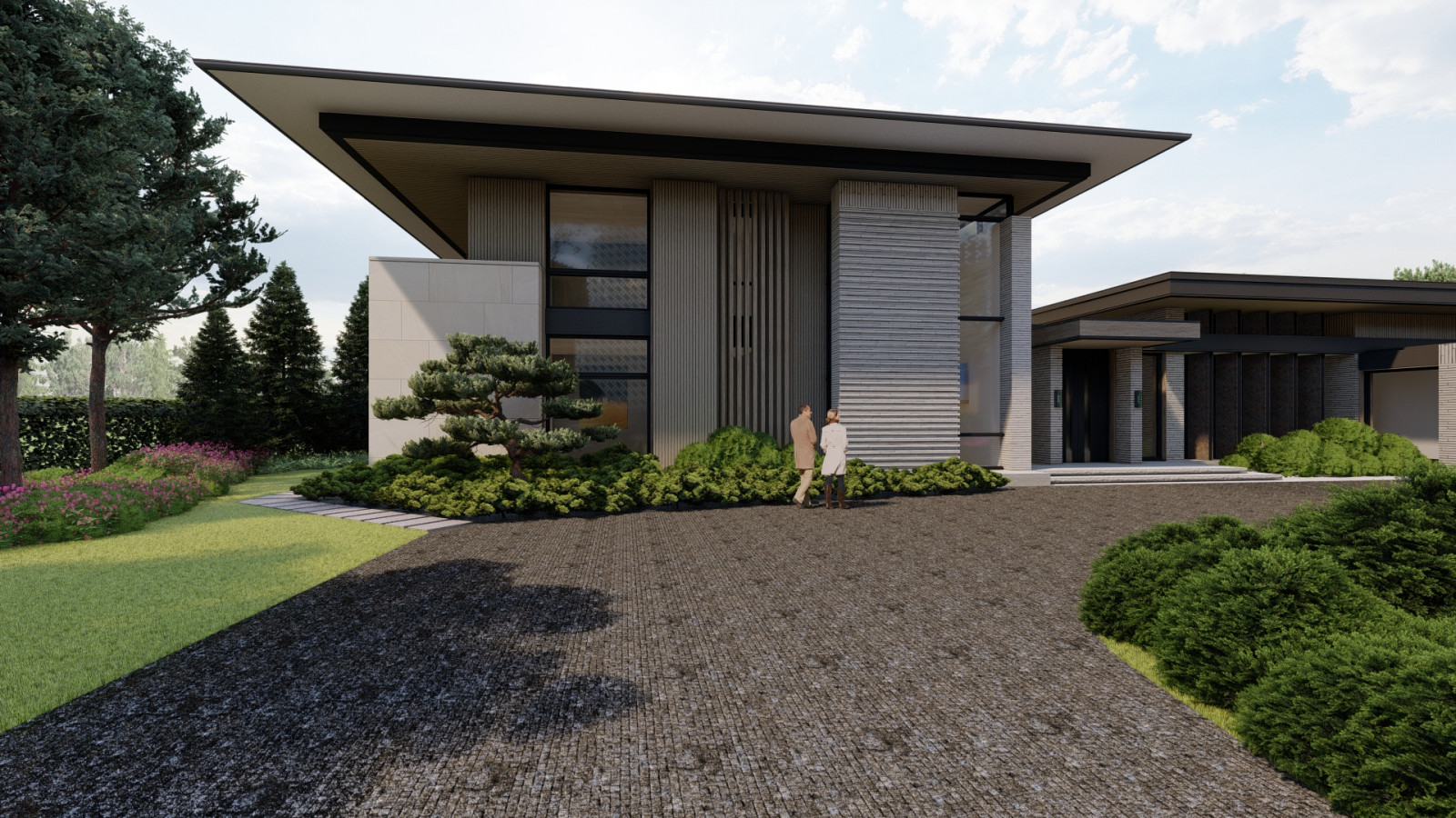 Сад с японским акцентом. Миллениум Парк . 2021 г.