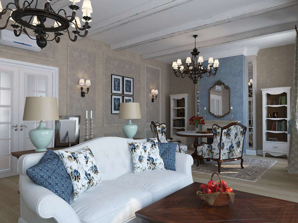 Дом в стиле прованс, пос. Малиновка