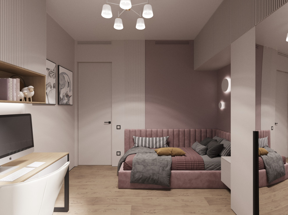 Дизайн проект - Квартира 80 м2 для многодетной семьи с двумя детскими комнатами