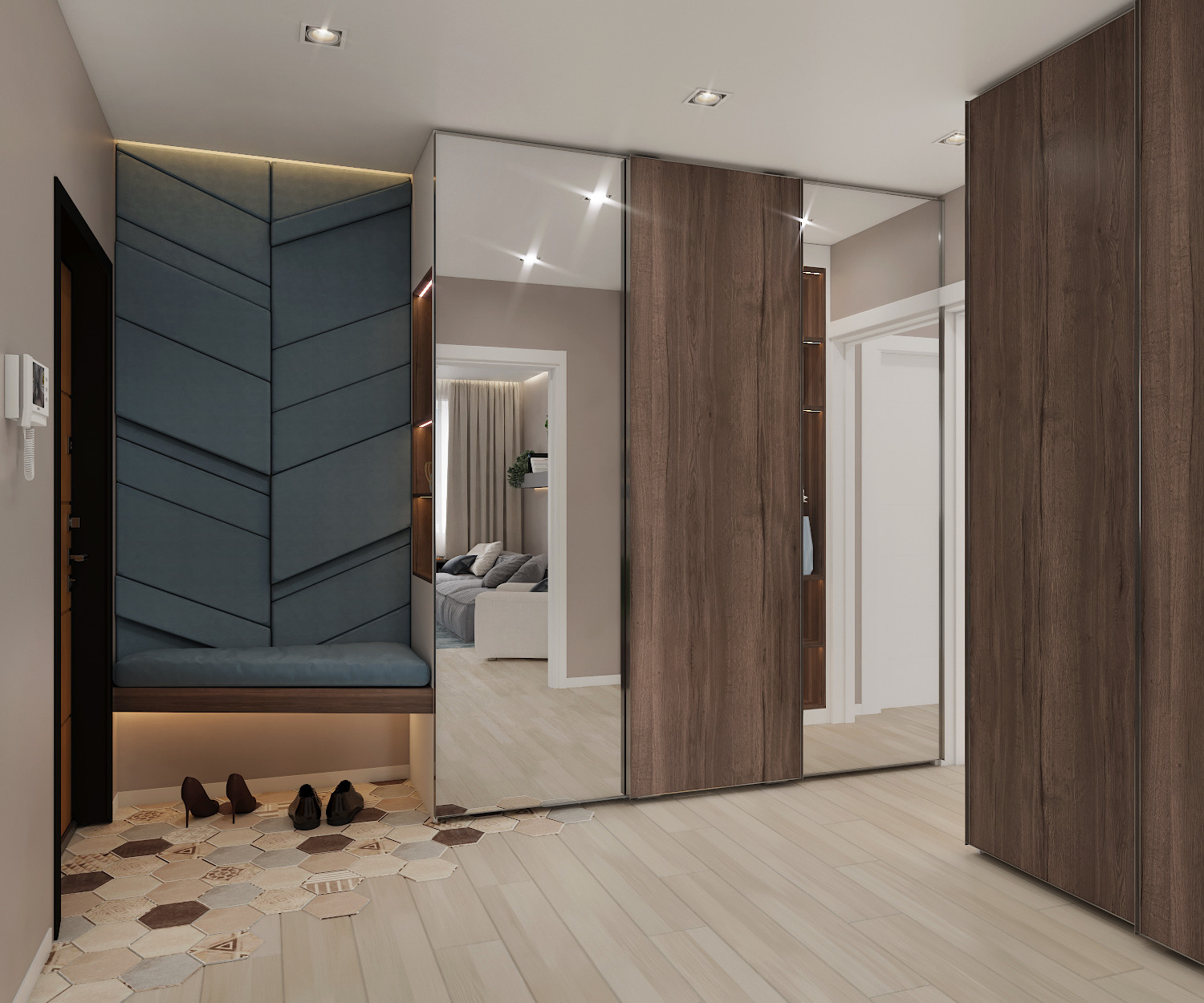 Дизайн проект  ЖК "Дом на Блюхера"