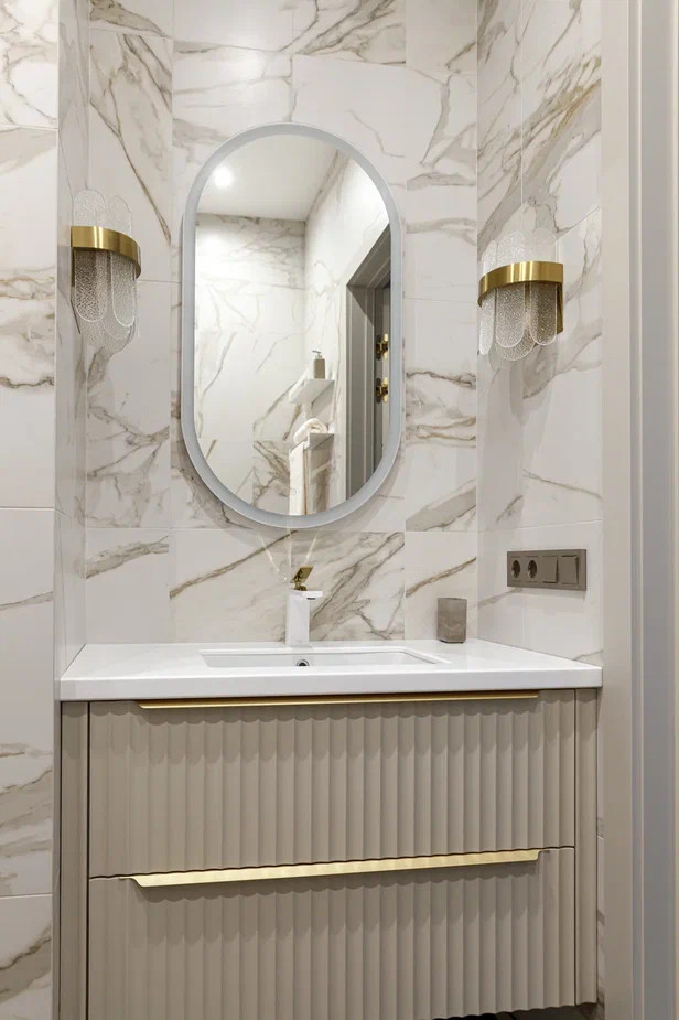 Современная классика для апартаментов в ЖК "Серебряный фонтан"