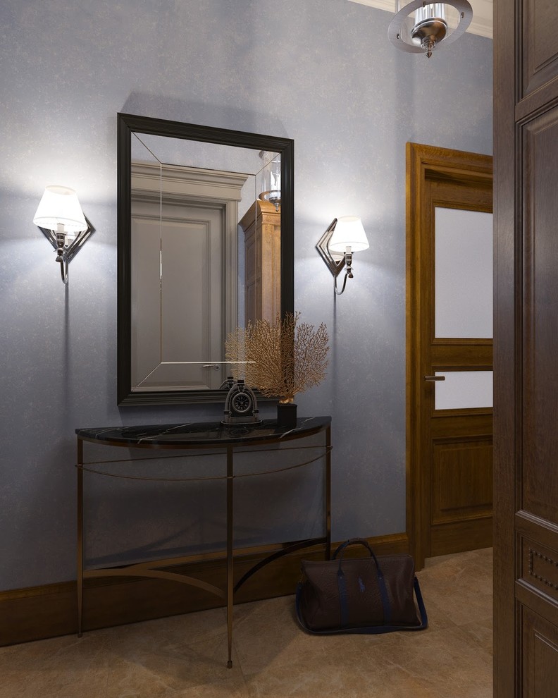 A Project of Interiors at private flat at Moscow (Stalinist House)