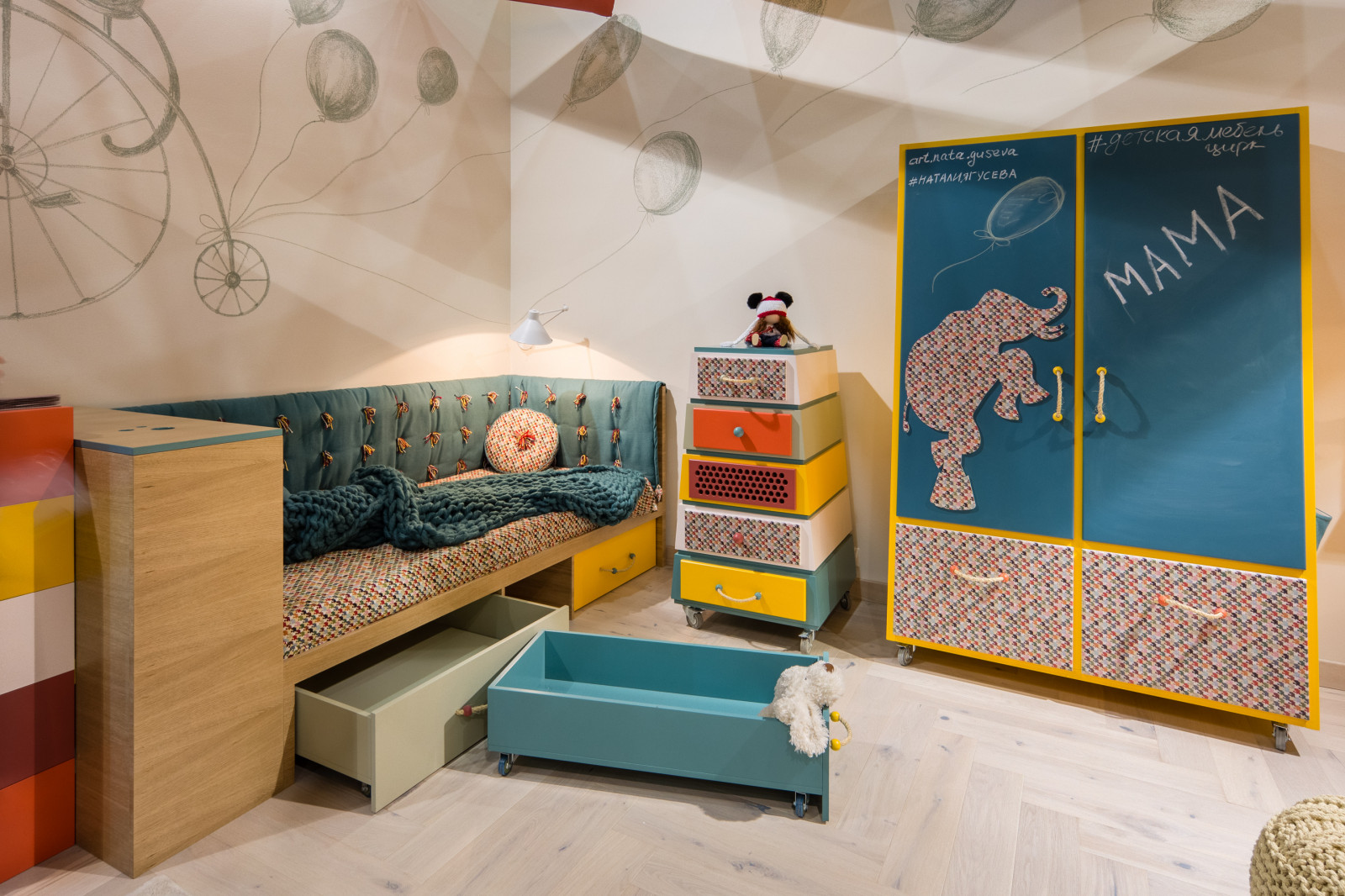 Обложка проекта: Детская развивающая мебель
