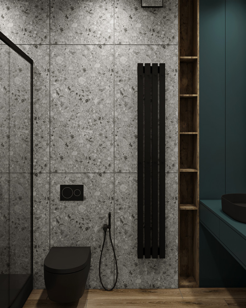 Дизайн Стильной Двухкомнатной Квартиры 74 м2 в жк Время в Москве