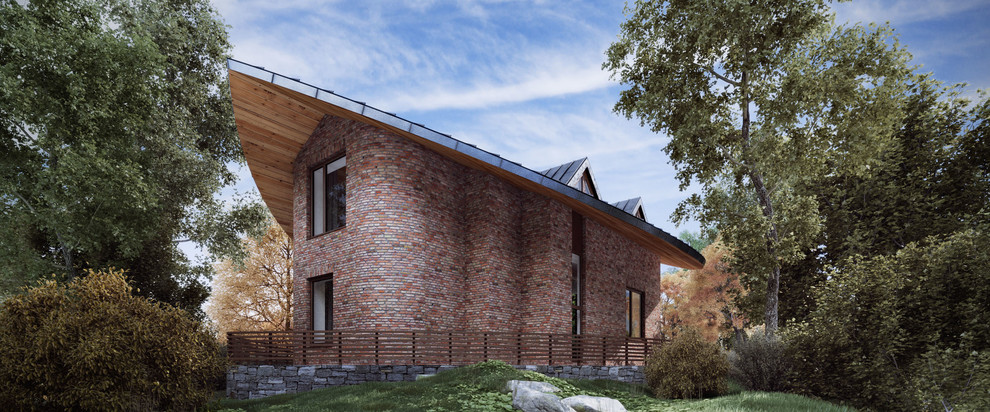 Обложка проекта: Загородный дом 200м2 в пос. Красный воин