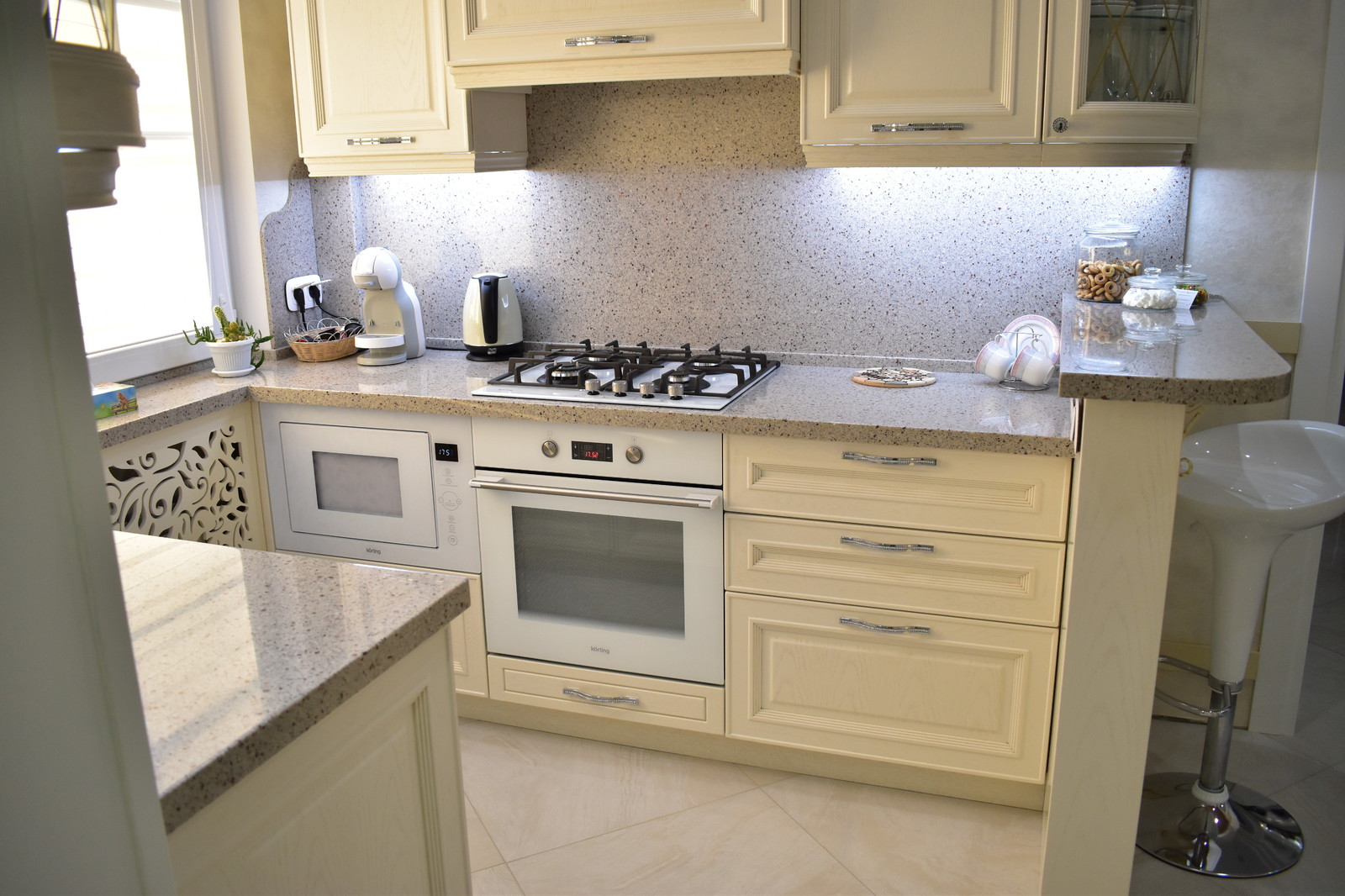 Кухня из массива дуба Коза Ностра с подбором патины!