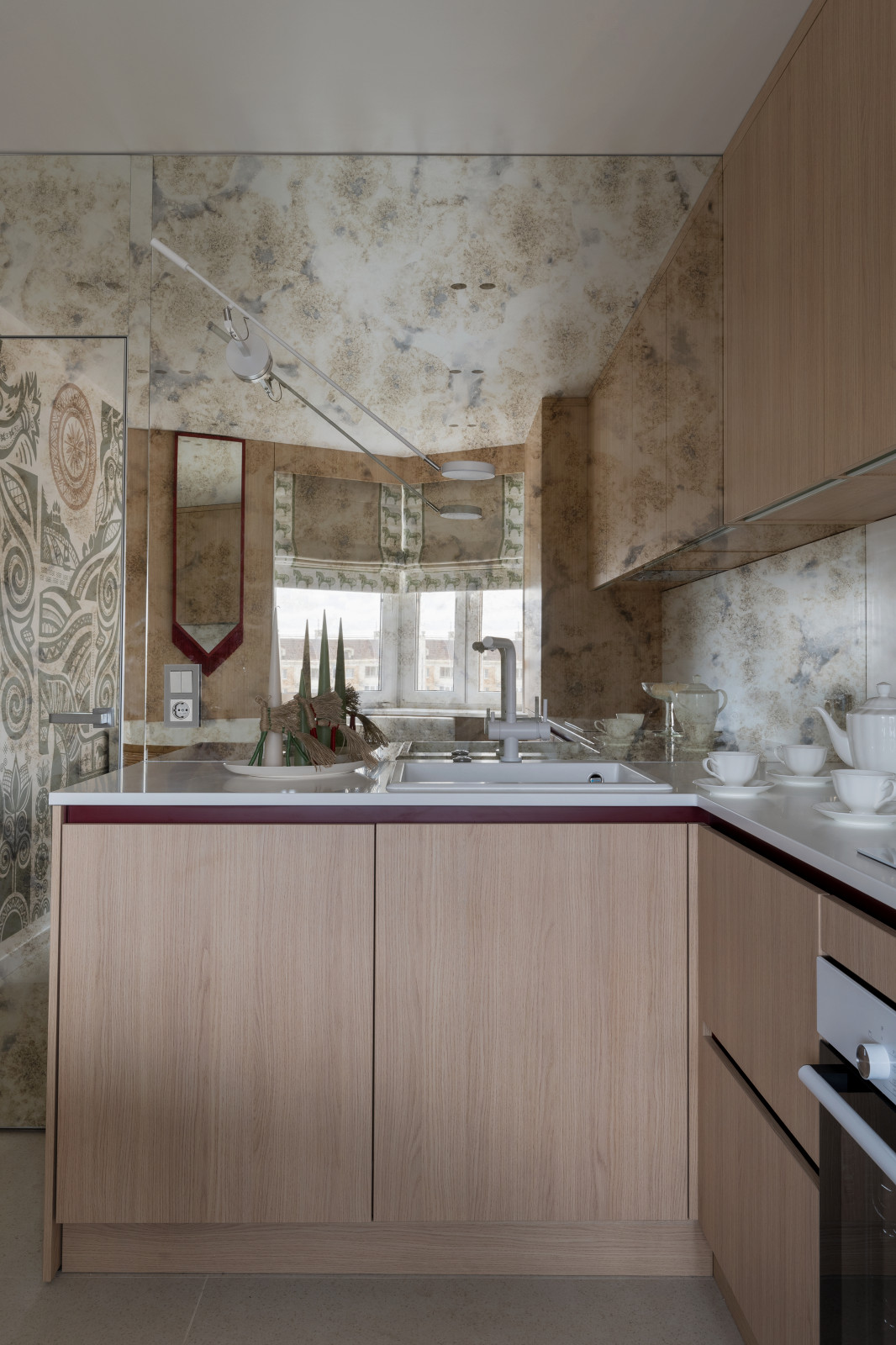 Кухня в русском стиле для передачи "Квартирный вопрос"