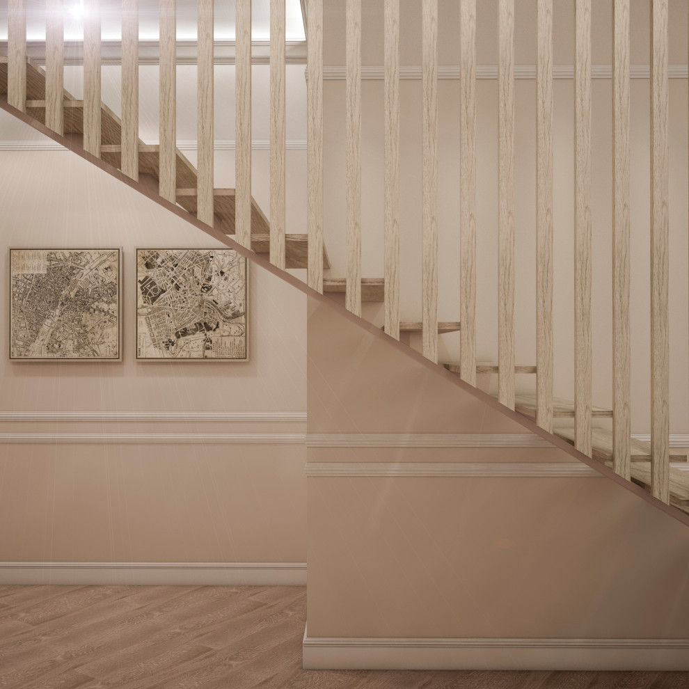 Интерьер загородного дома "Весенняя"