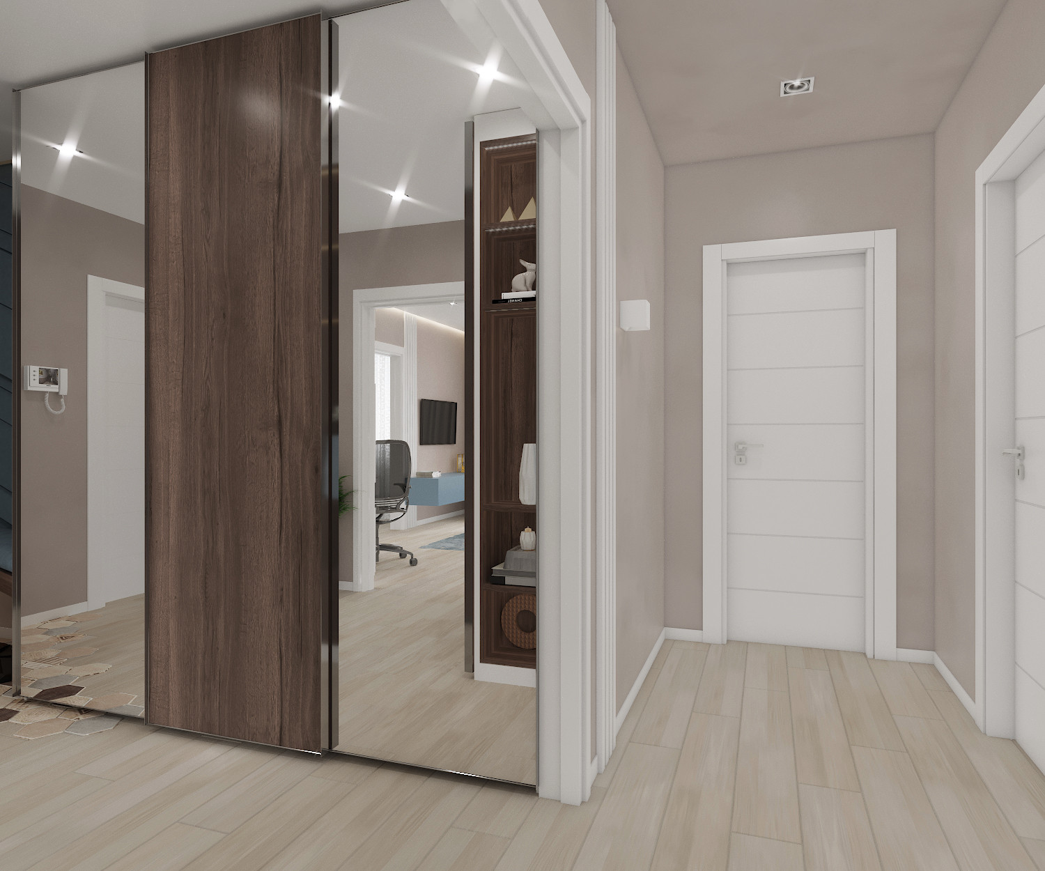 Дизайн проект  ЖК "Дом на Блюхера"