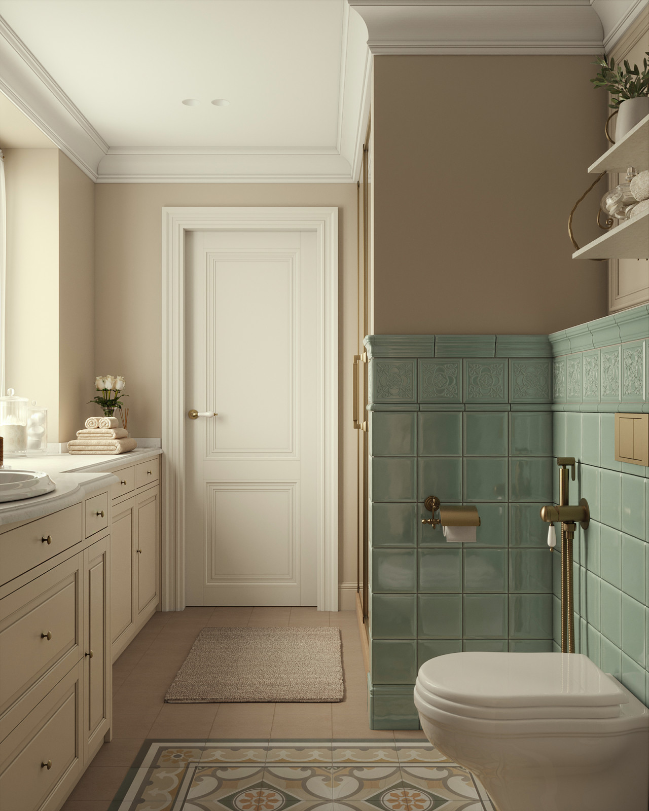 Дом в стиле прованс г. Бирюч (80 кв.м.)