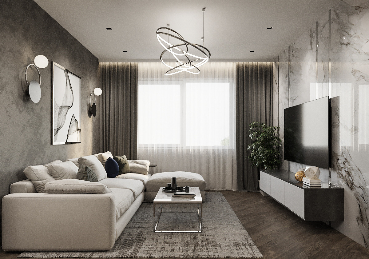 Обложка проекта: Квартира на Тушинском проезде