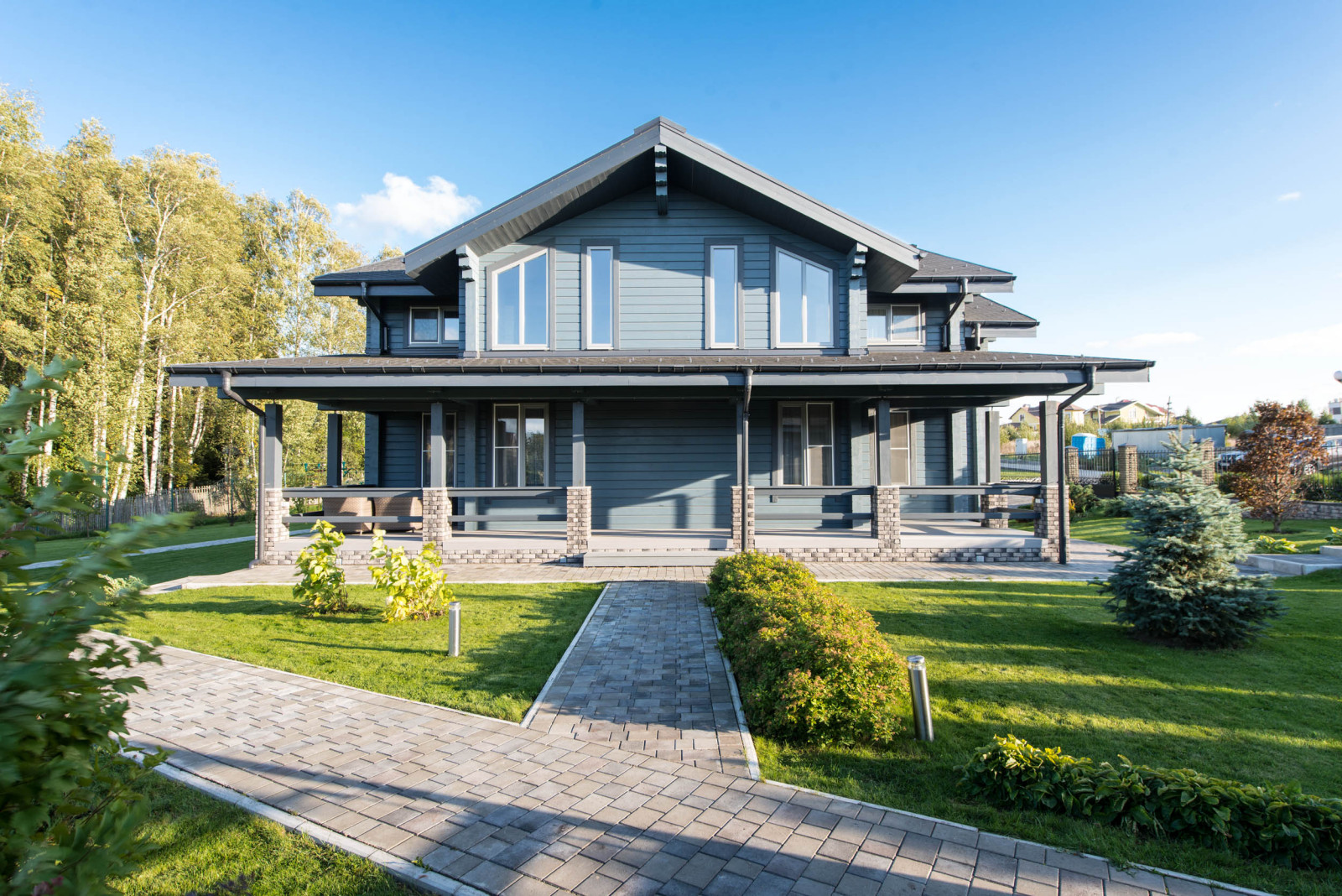 Дом из клееного бруса К-277-1