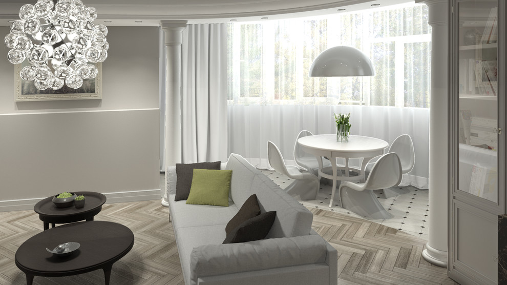 Современная классика в московской квартире