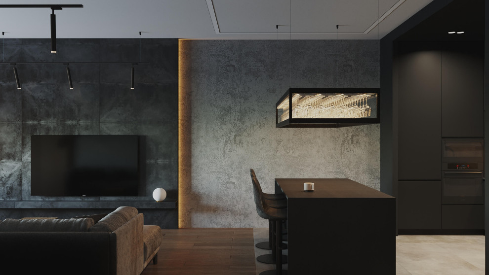 Обложка проекта: Современный лофт для молодой семьи